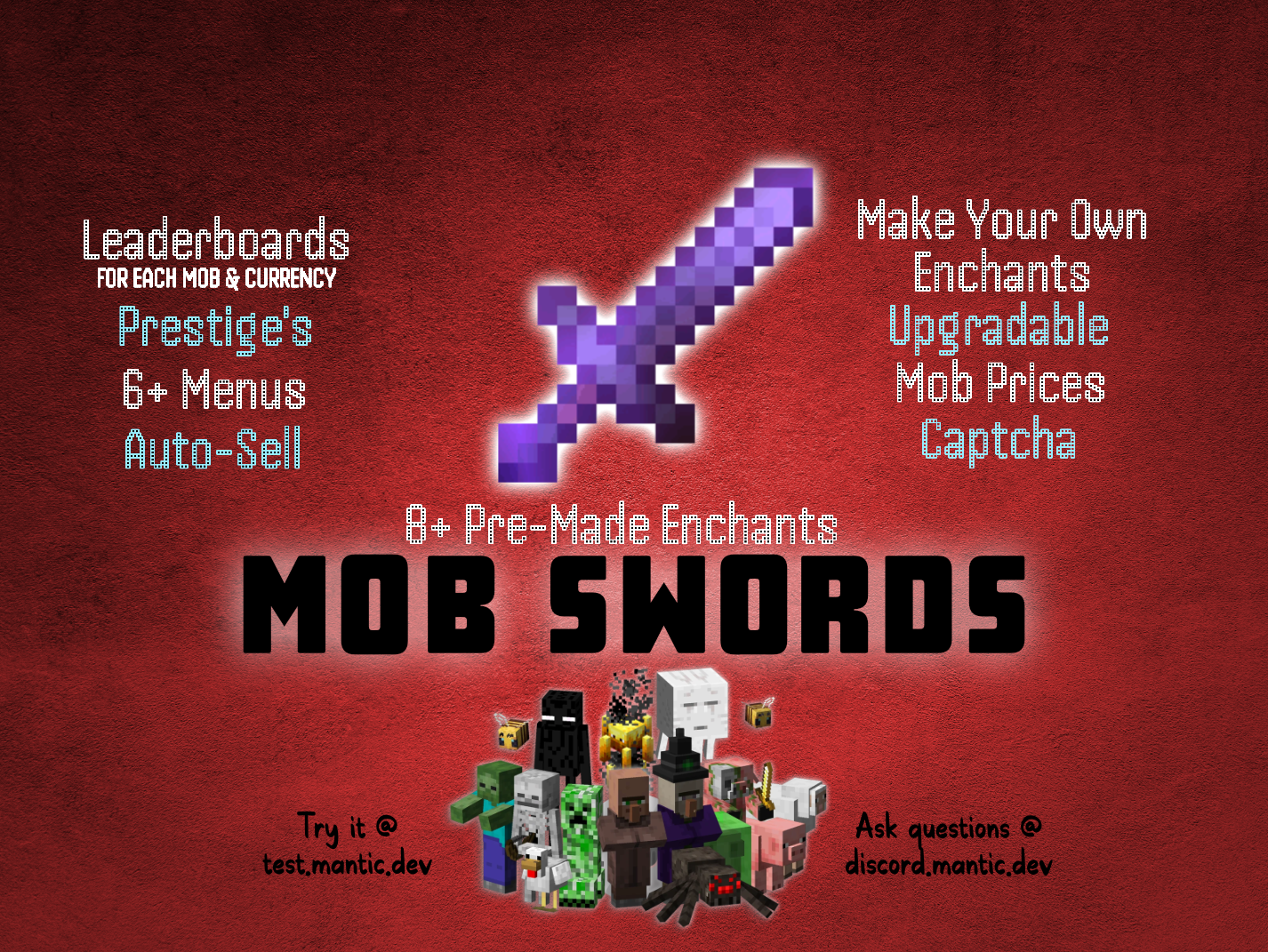 Mantic Mob Swords - Upgrades