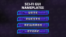 Sci-fi GUI Nameplates