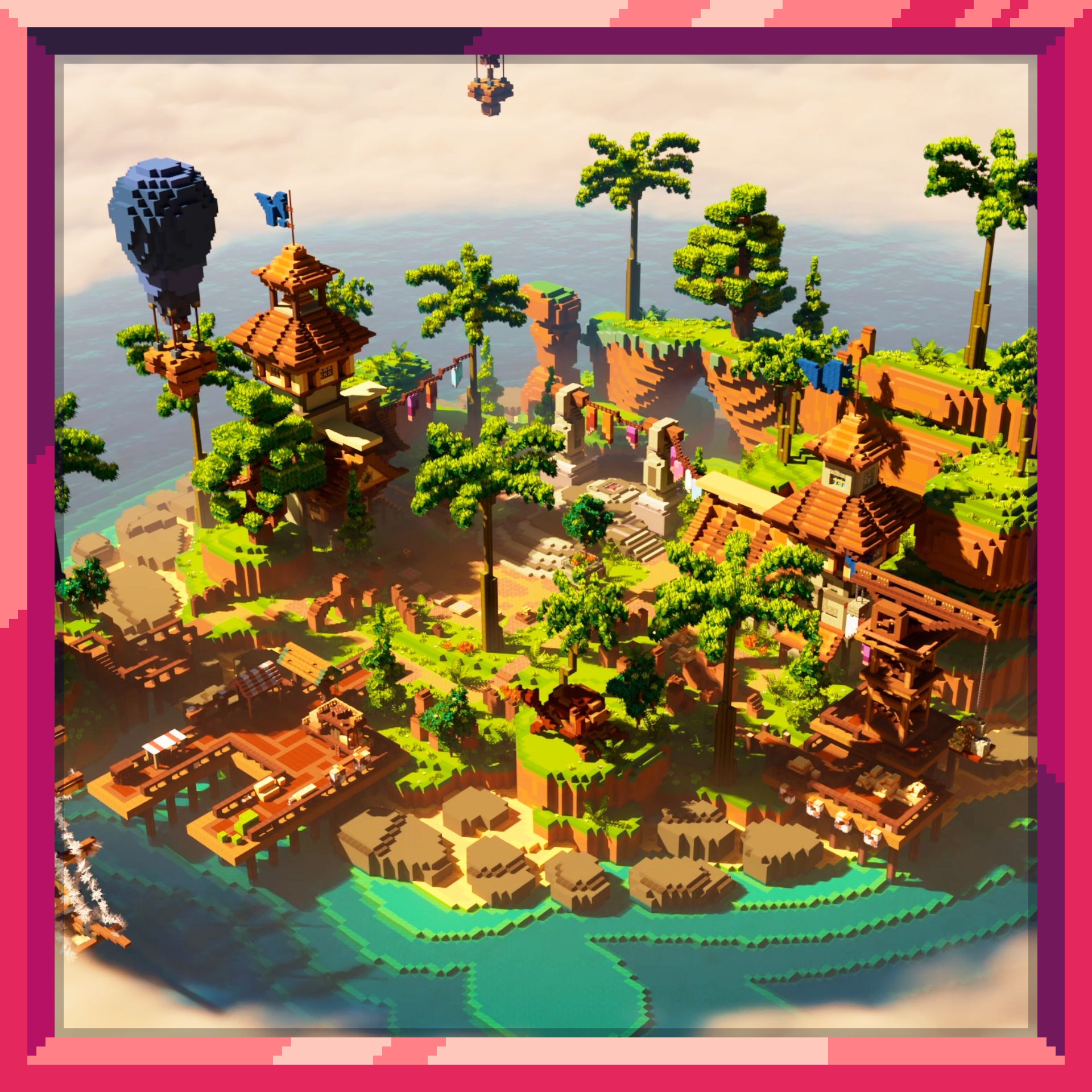 Palm Village - Minecraft Lobby