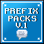 Prefix pack V1 + config