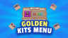 Kits Menu | Golden | Textured