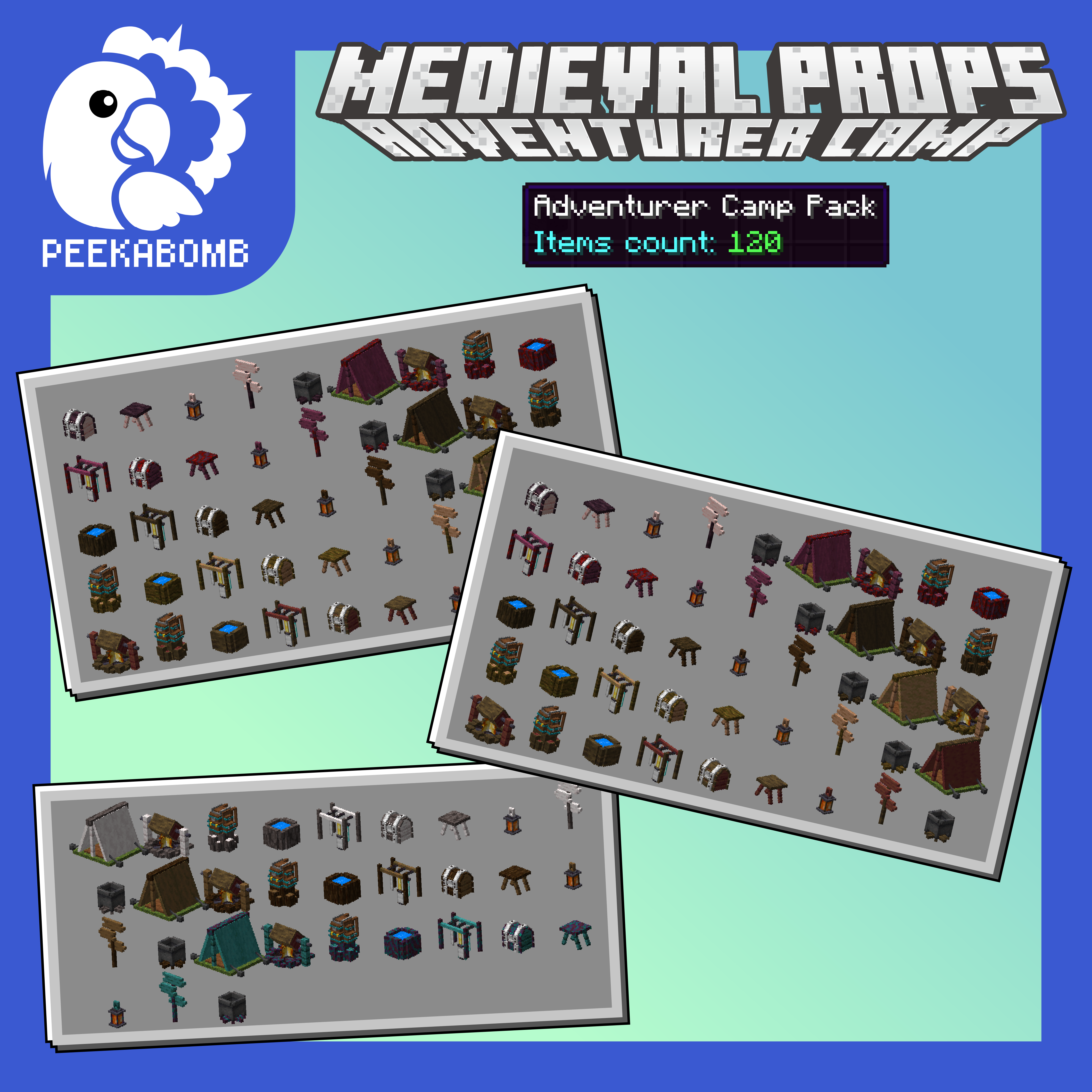 ！Popular！AdventurerCampPack icon