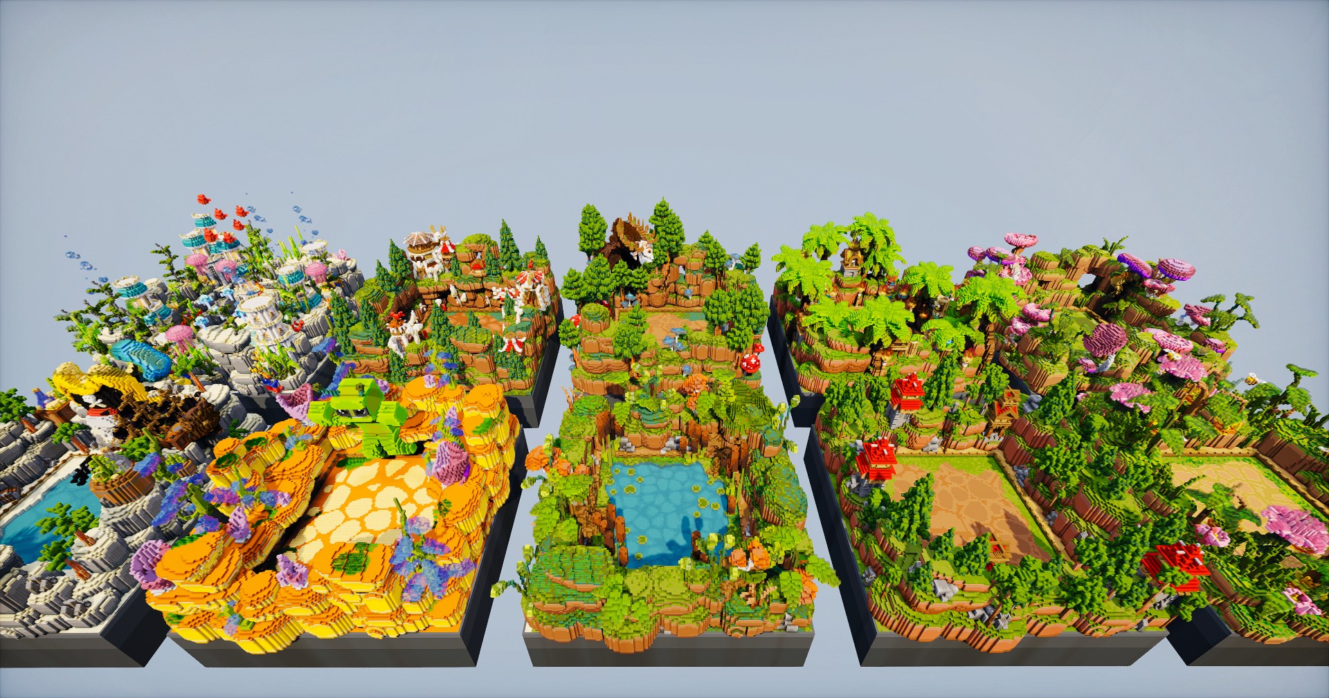 Set of 10 Practice/Duel Arenas