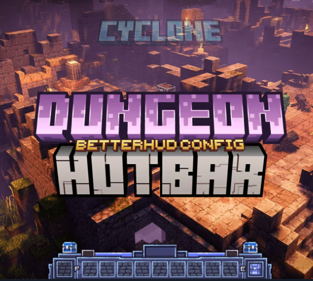 Dungeon Hotbar | Custom HUD