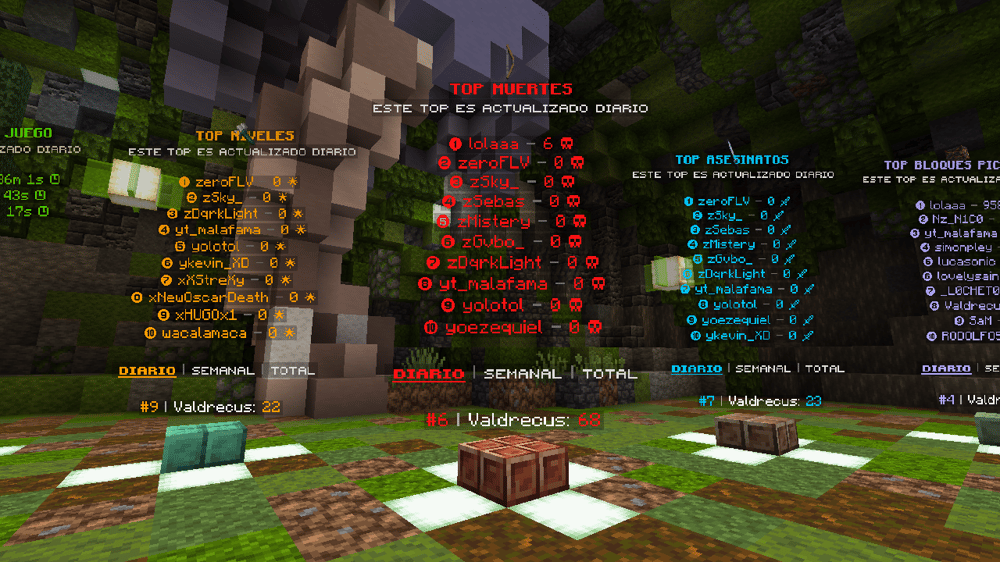7x Colorful Leaderboards