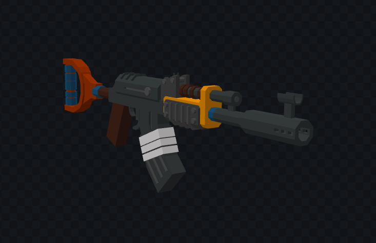 AK47 gun model