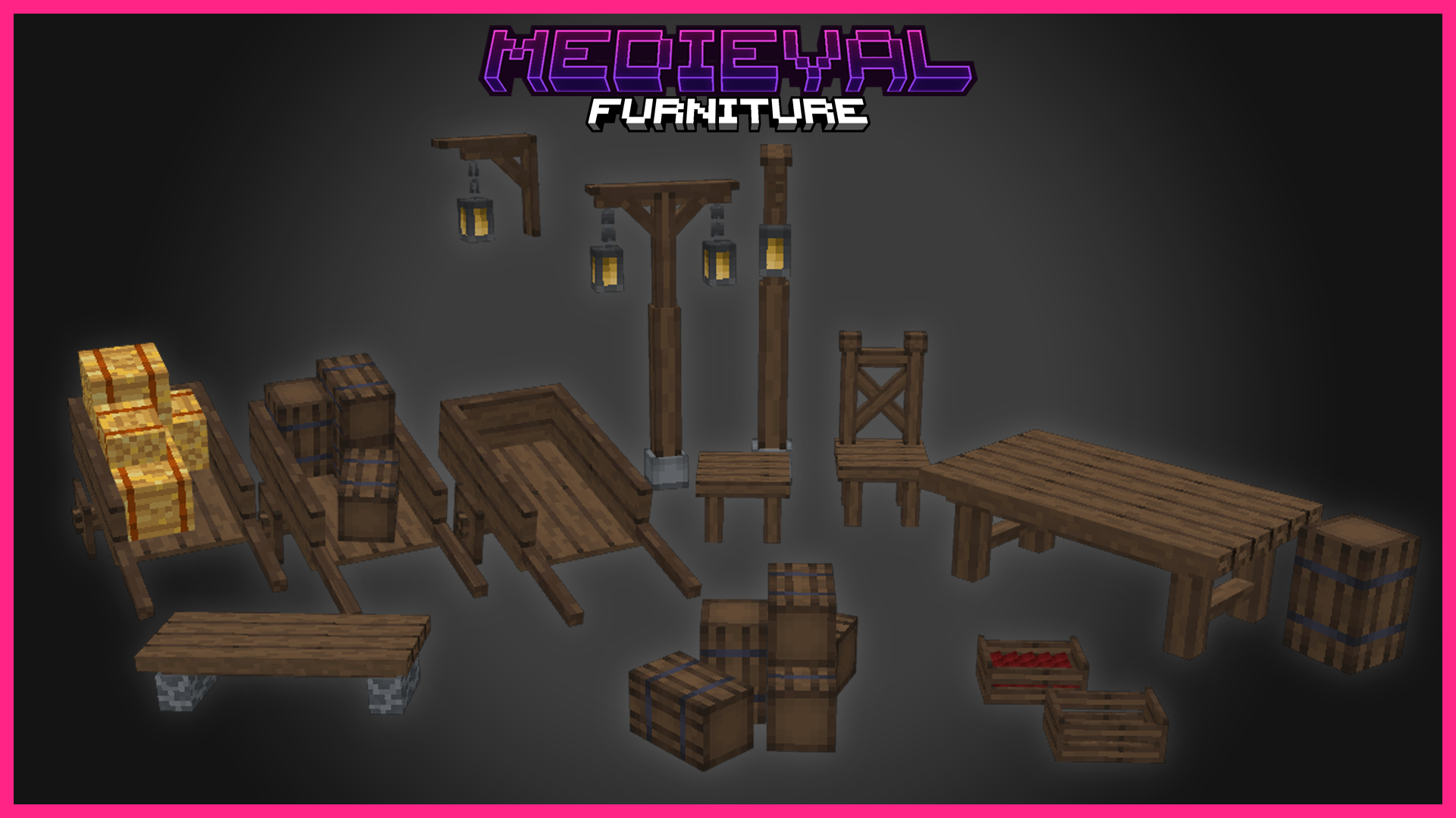 Medieval Furnitures Pack