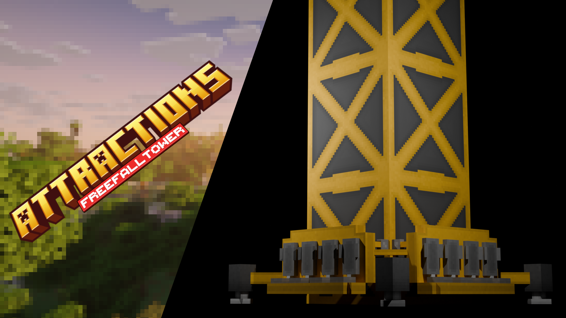 Attractions Freefall Tower