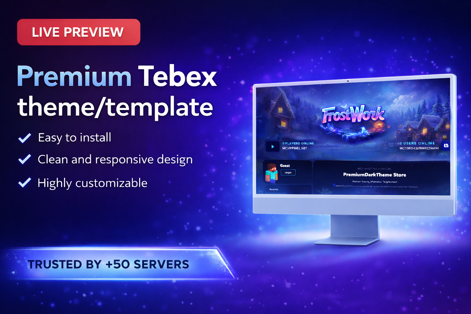 Premium tebex store