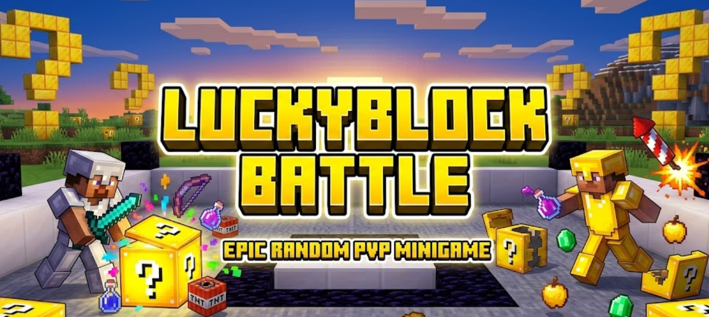 LuckyBlockBattle ⭐ 4 Modes