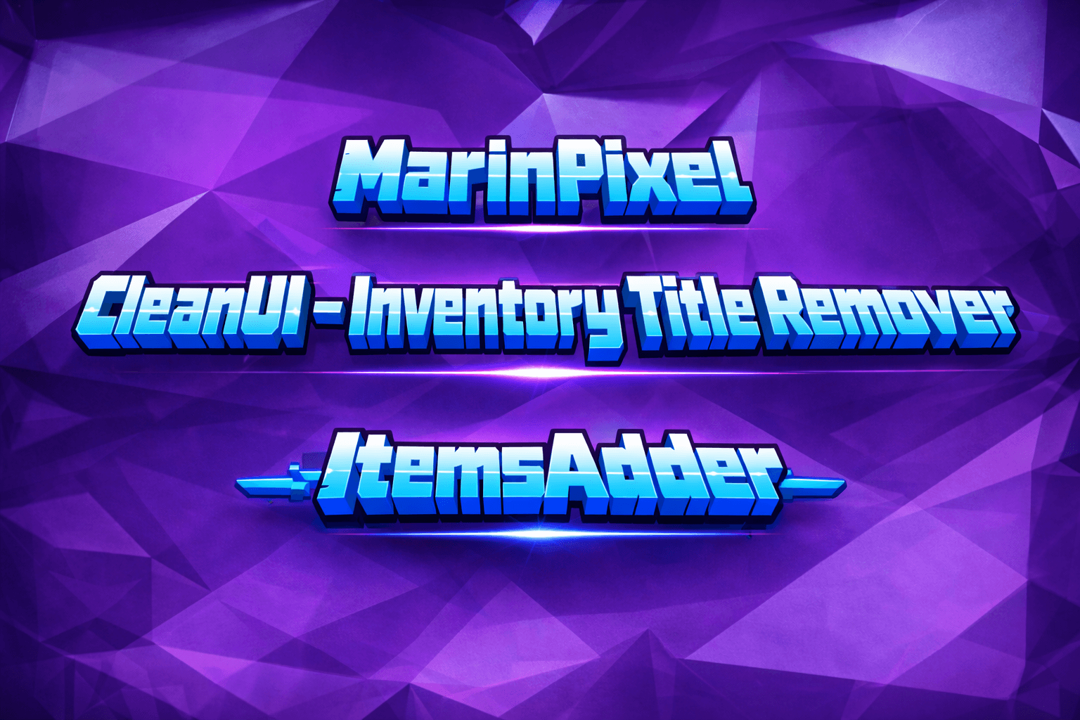 CleanUI |Inventory Title Remover