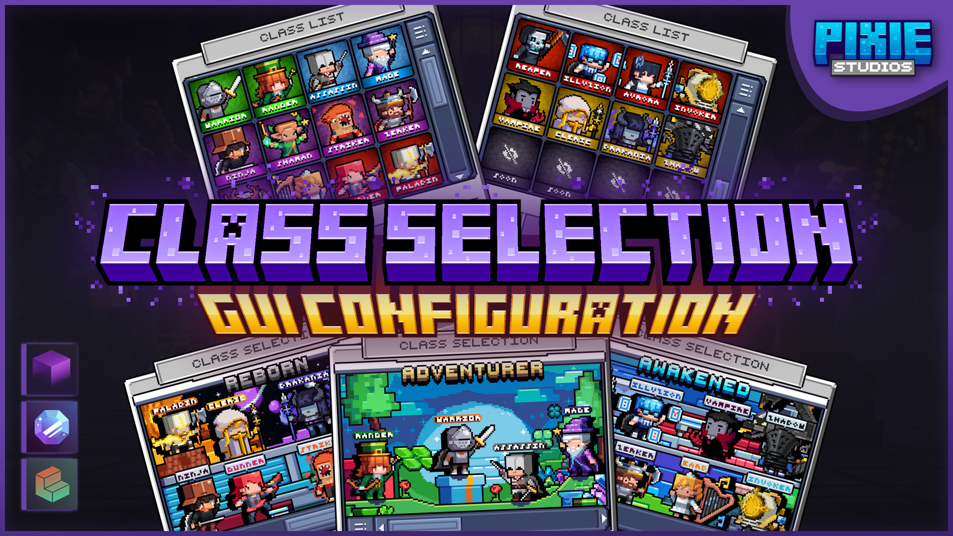 Class Selection GUI | MMOCore UI
